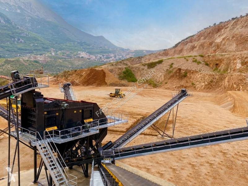 تفتيت، إعادة التدوير Fabo  Stationäre Brech-...
