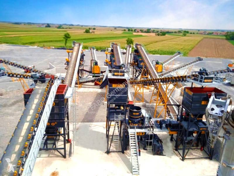 تفتيت، إعادة التدوير Fabo  Stationäre Brech-...