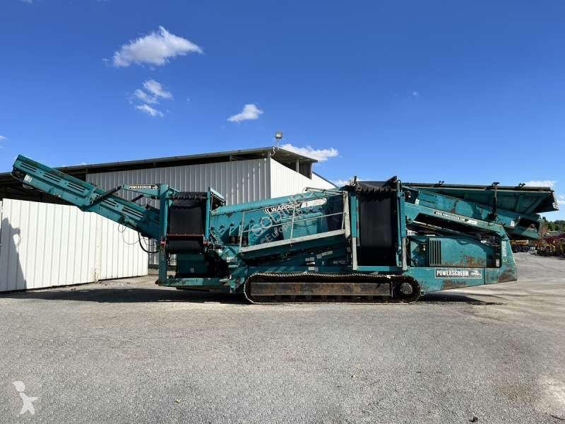 تفتيت، إعادة التدوير Powerscreen