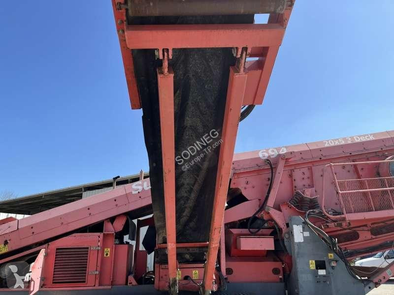 Drvenie, recyklácia Terex  FINLAY SUPERTRAK 694