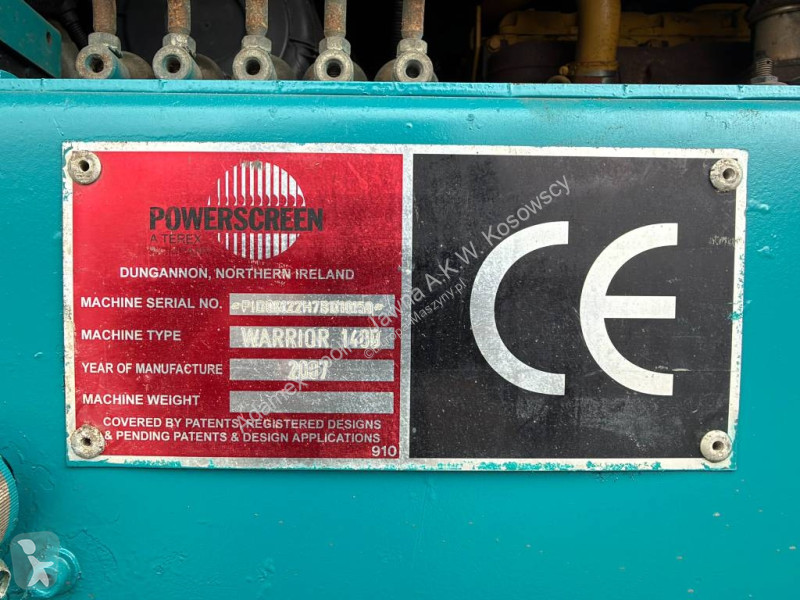 Krossning, återvinning Powerscreen
