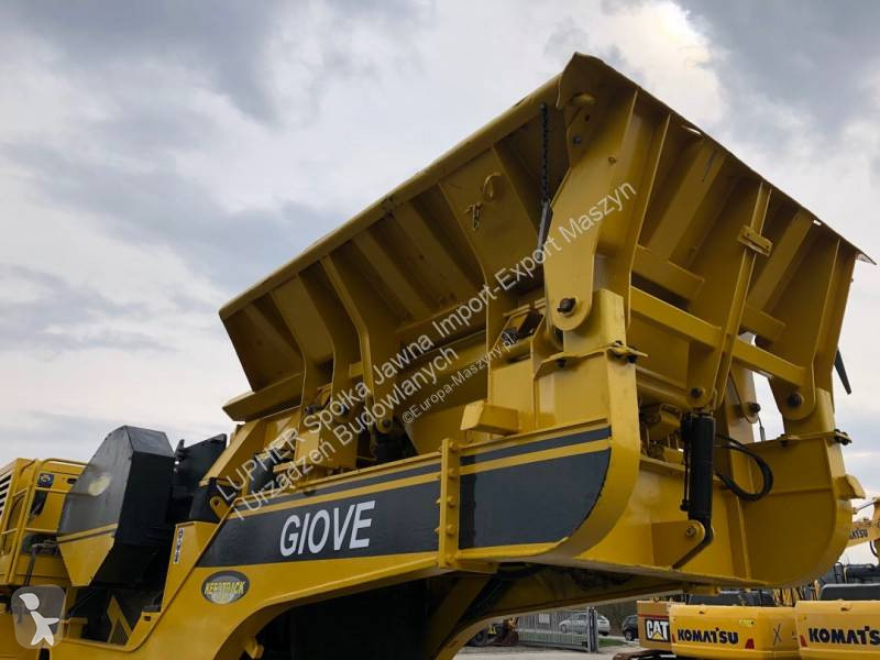 Breken, recyclen Keestrack B5 (GIOVE)