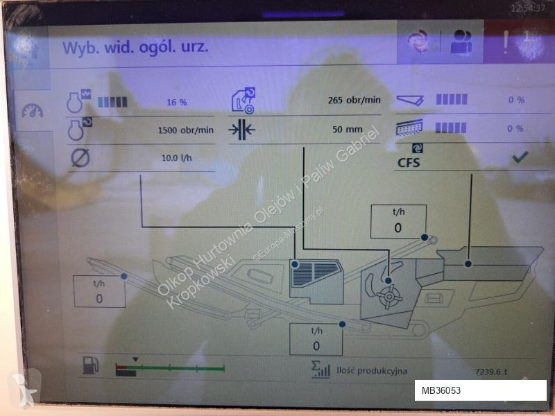 Knusning, genvinding Kleemann MR 110 ZS z EVO2