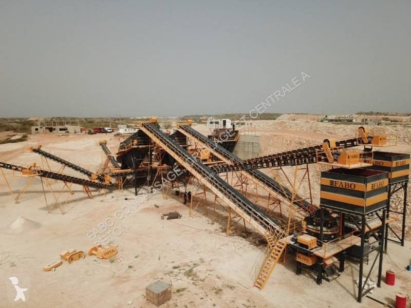 Breken, recyclen Fabo  MACHINE FIXE DE...