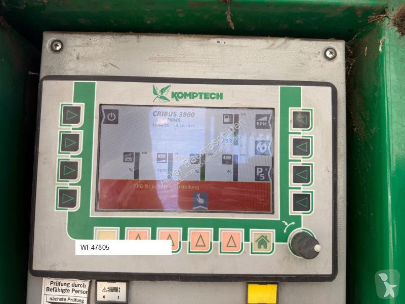 Knusning, genvinding Komptech Cribus 3800 auf...