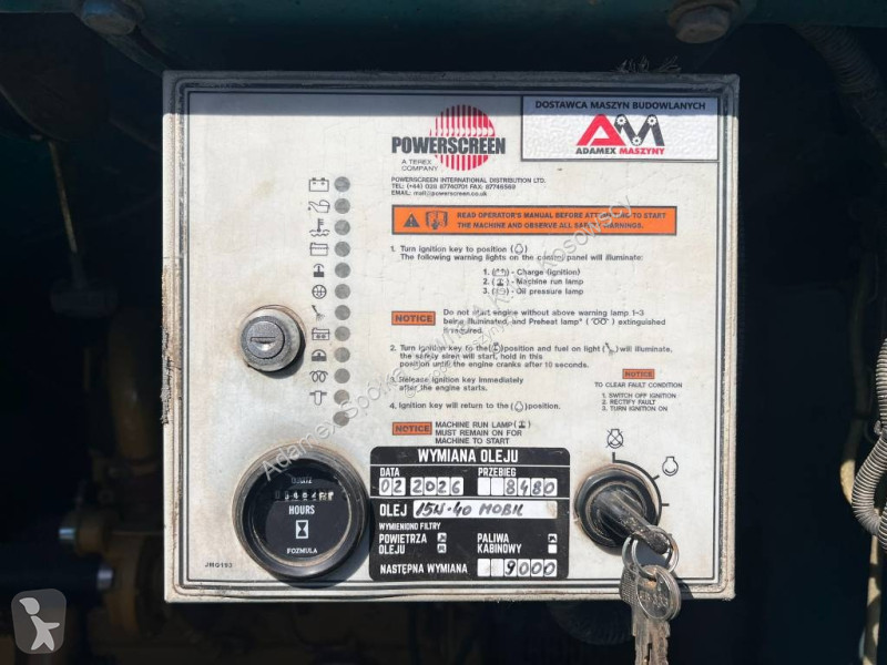 تفتيت، إعادة التدوير Powerscreen RADIAL
