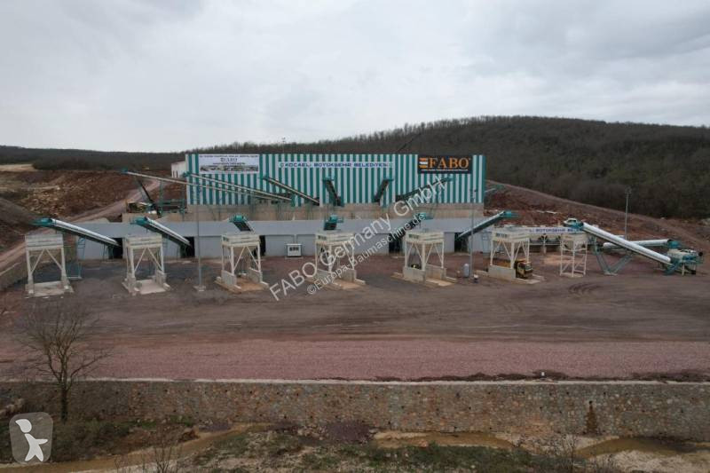 تفتيت، إعادة التدوير Fabo  Stationäre Brech-...