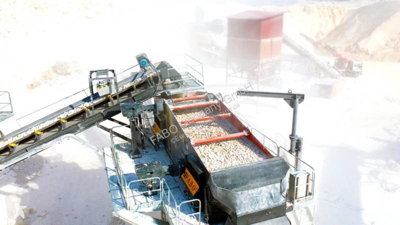 تفتيت، إعادة التدوير Fabo  750 t/h Stationäre...