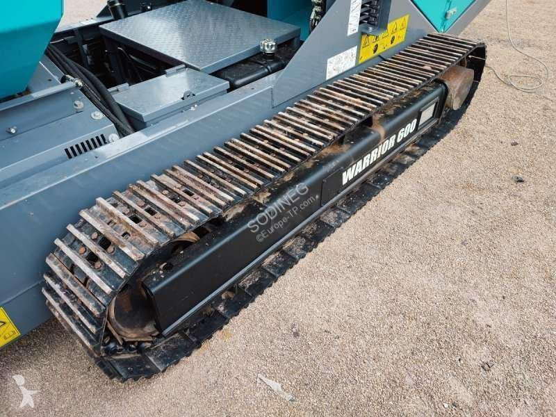 تفتيت، إعادة التدوير Powerscreen  WARRIOR 600