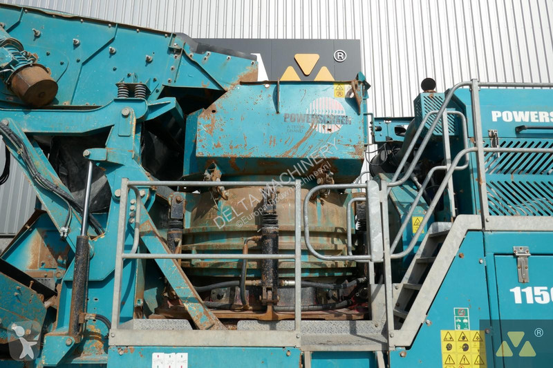 Knusning, genvinding Powerscreen 1150 Maxtrak