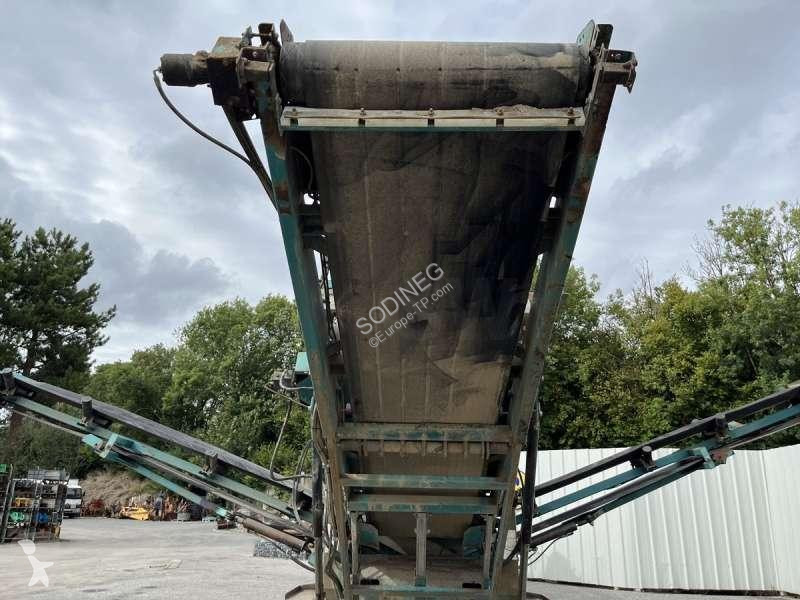 Krossning, återvinning Powerscreen