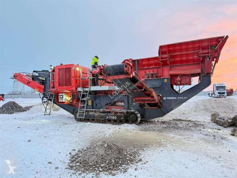 Knusning, genvinding Terex J-1160 JAW CRUSHER 37 t