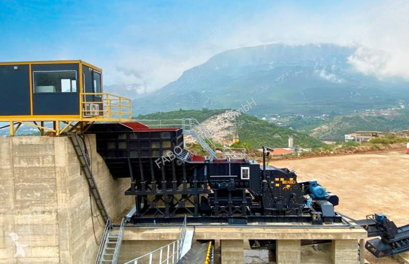 تفتيت، إعادة التدوير Fabo  Stationäre Brech-...