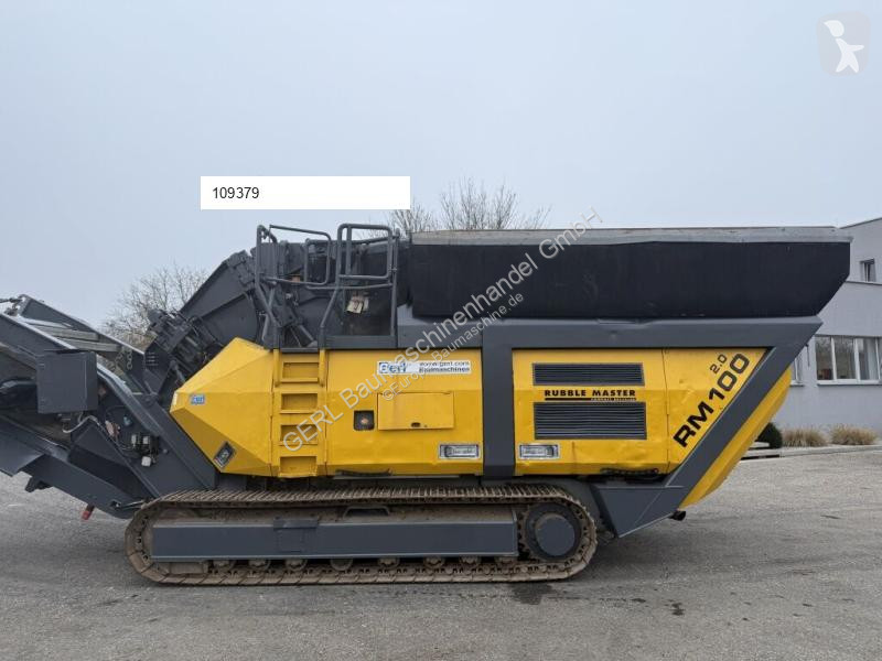 Krossning, återvinning Rubble Master RM 100