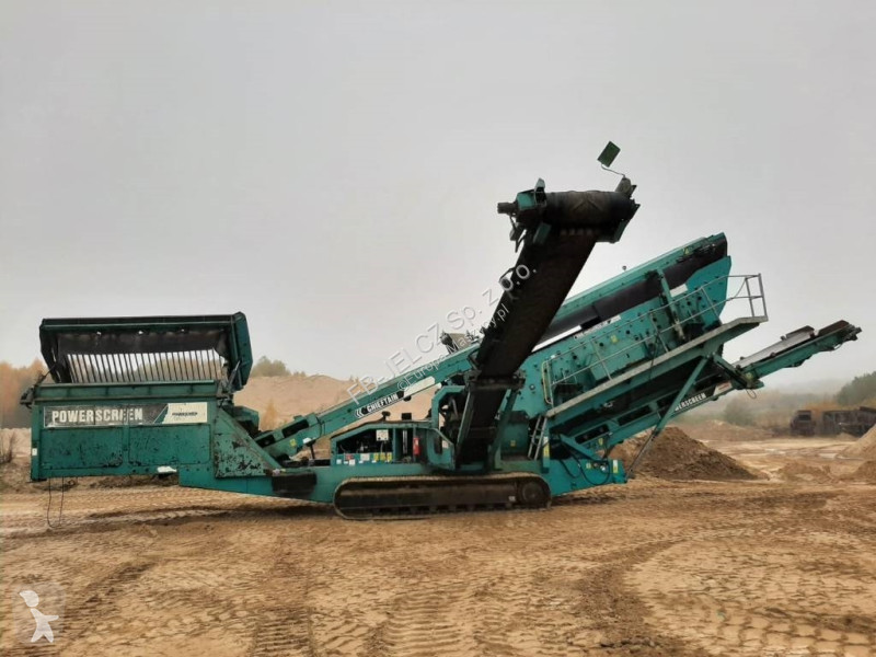 Krossning, återvinning Powerscreen Chieftain 2100