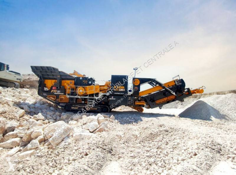 Breken, recyclen Fabo FTI-130s Concasseur à...