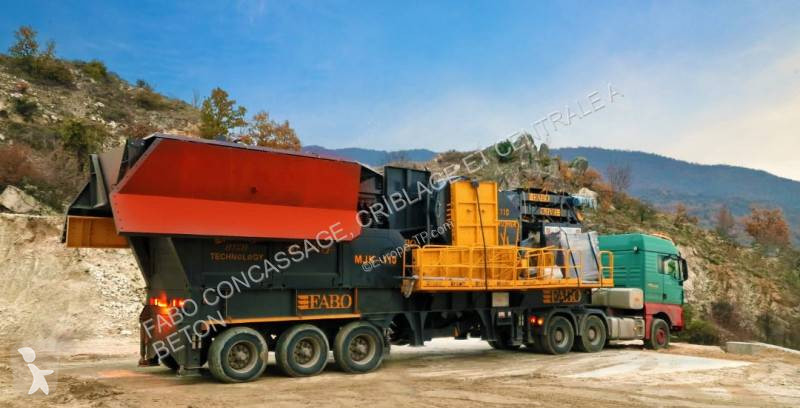 Knusning, genvinding Fabo MJK-110 SERIES...