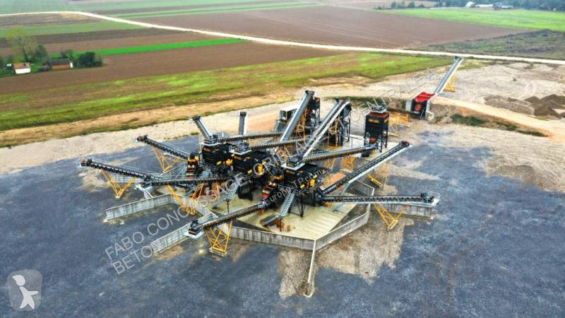 Knusning, genvinding Fabo INSTALLATION FIXE DE...
