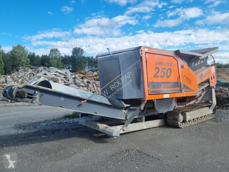Breken, recyclen Arjes 250 EVO