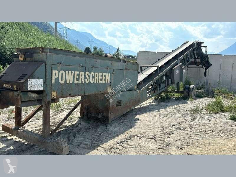 Krossning, återvinning Powerscreen  SAUTERELLE