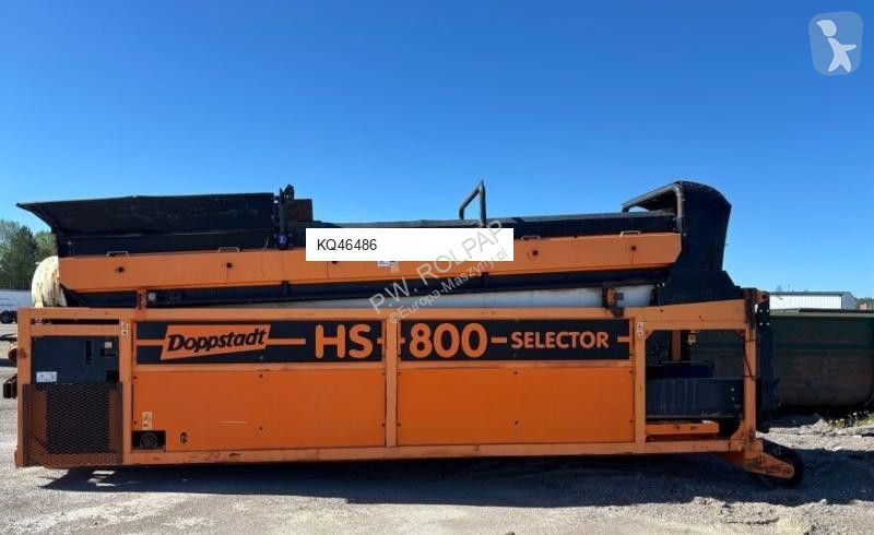 Trituración, reciclaje Doppstadt HS800 Selector