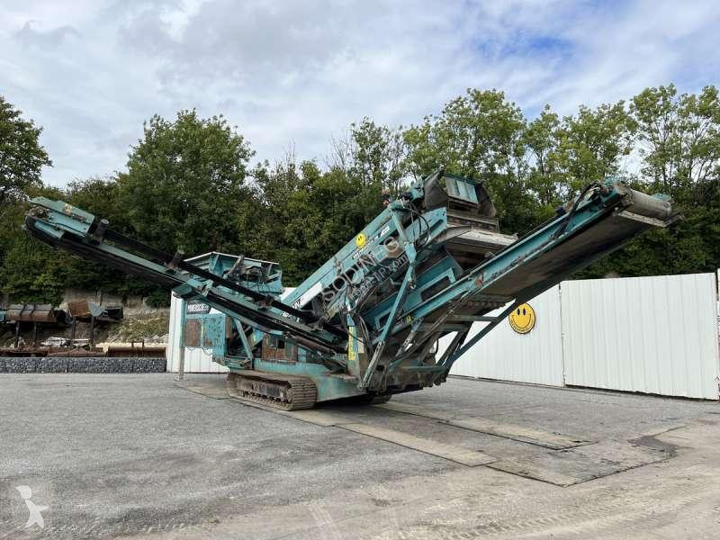 Krossning, återvinning Powerscreen