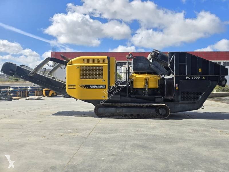 Knusning, genvinding Atlas Copco Powercrusher...