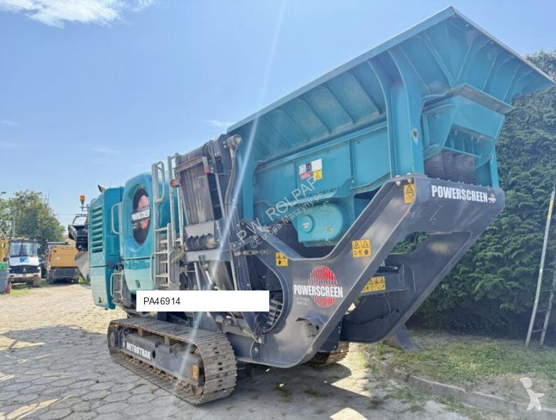 Britadeira, reciclagem Powerscreen Terex