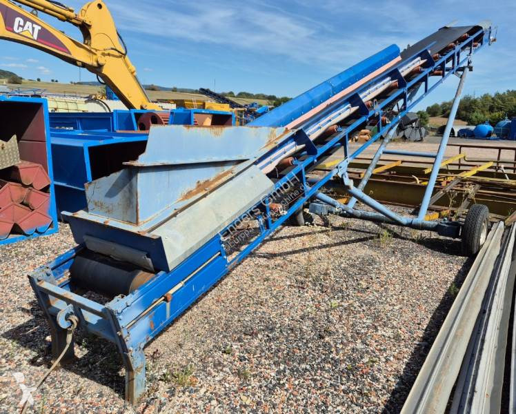 Drvenie, recyklácia  Förderband radmobil