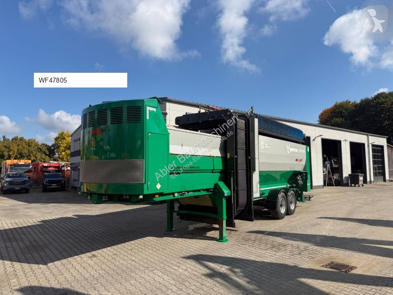 Knusning, genvinding Komptech Cribus 3800 auf...