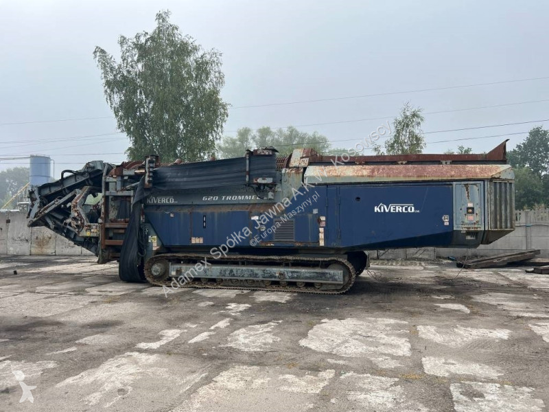Drvenie, recyklácia Kiverco Trommel 620