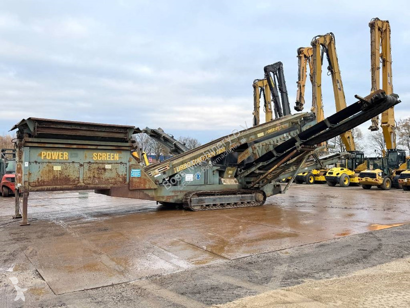 تفتيت، إعادة التدوير Powerscreen Chieftain 1800...
