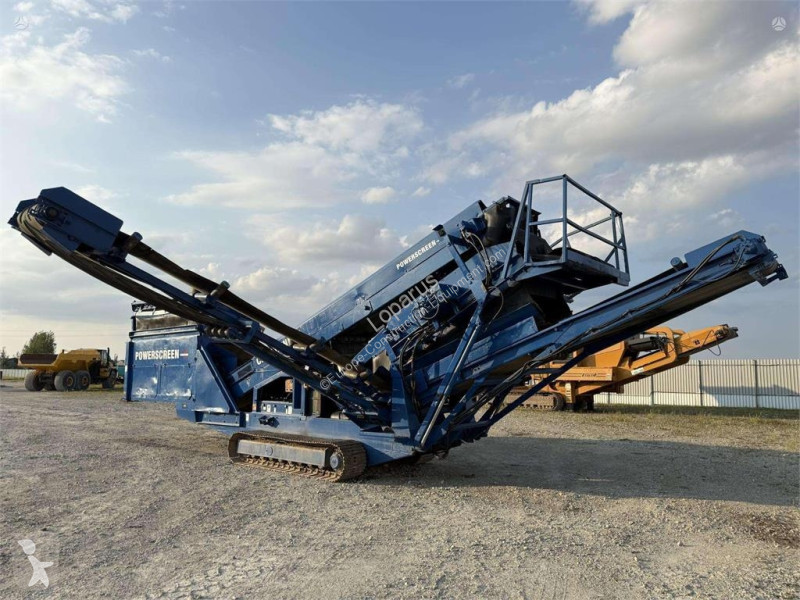 Knusning, genvinding Powerscreen
