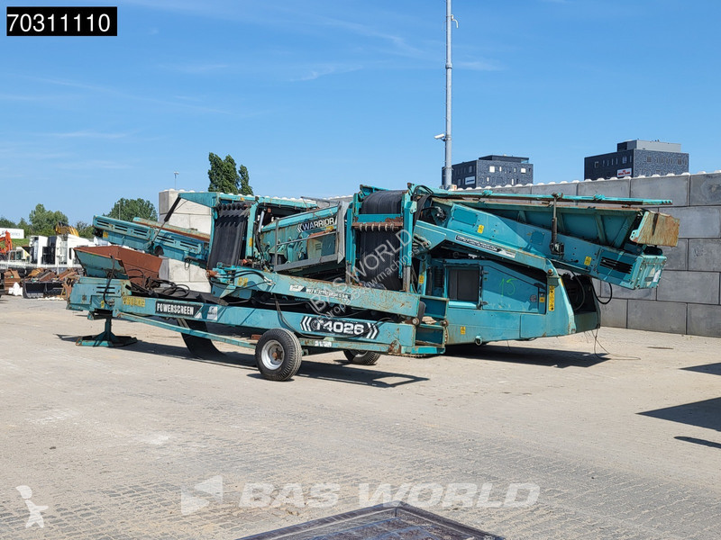 Knusning, genvinding Powerscreen WARRIOR 1400
