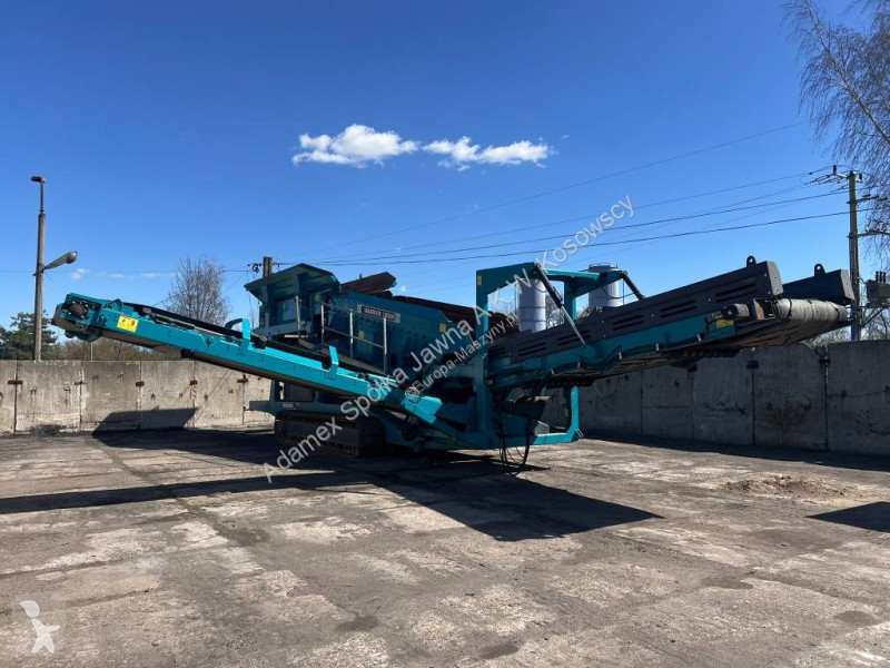 تفتيت، إعادة التدوير Powerscreen RADIAL