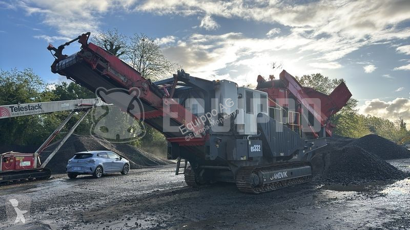Drvenie, recyklácia Sandvik QS332 Cone