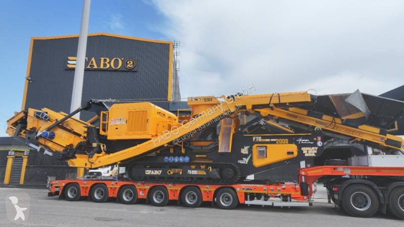 تفتيت، إعادة التدوير Fabo  FTC-200-S Mobiler...