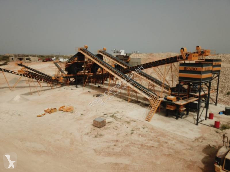 تفتيت، إعادة التدوير Fabo  Stationäre Brech-...