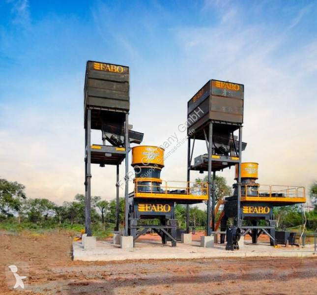 تفتيت، إعادة التدوير Fabo  Stationäre Brech-...