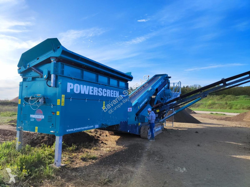 Knusning, genvinding Powerscreen
