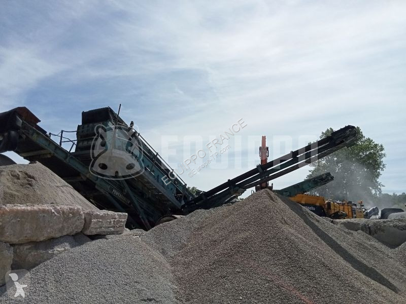 تفتيت، إعادة التدوير Powerscreen