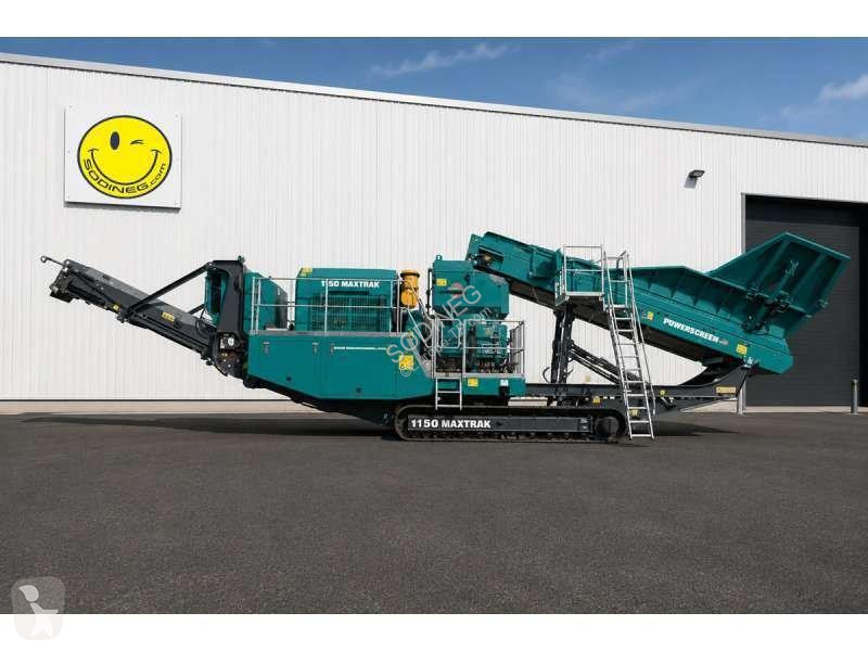 Drvenie, recyklácia Powerscreen  MAXTRAK 1150 A...