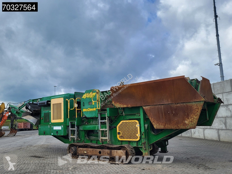 Concassage, recyclage McCloskey J40 v2