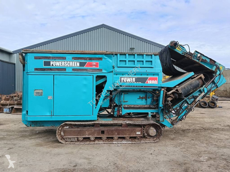 تفتيت، إعادة التدوير Powerscreen powershredder...