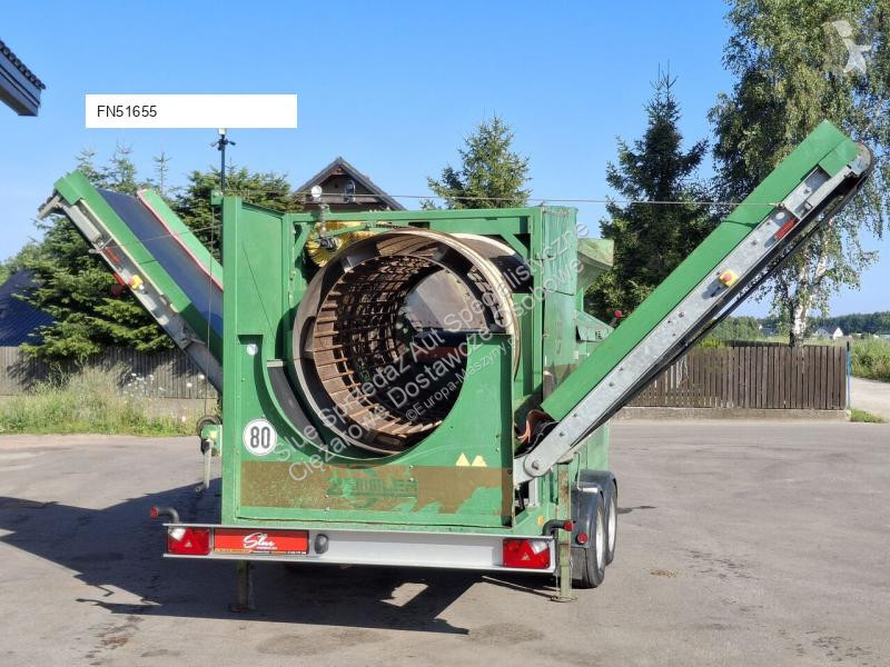 Drvenie, recyklácia Zemmler MS 1600 DMC 3500KG...