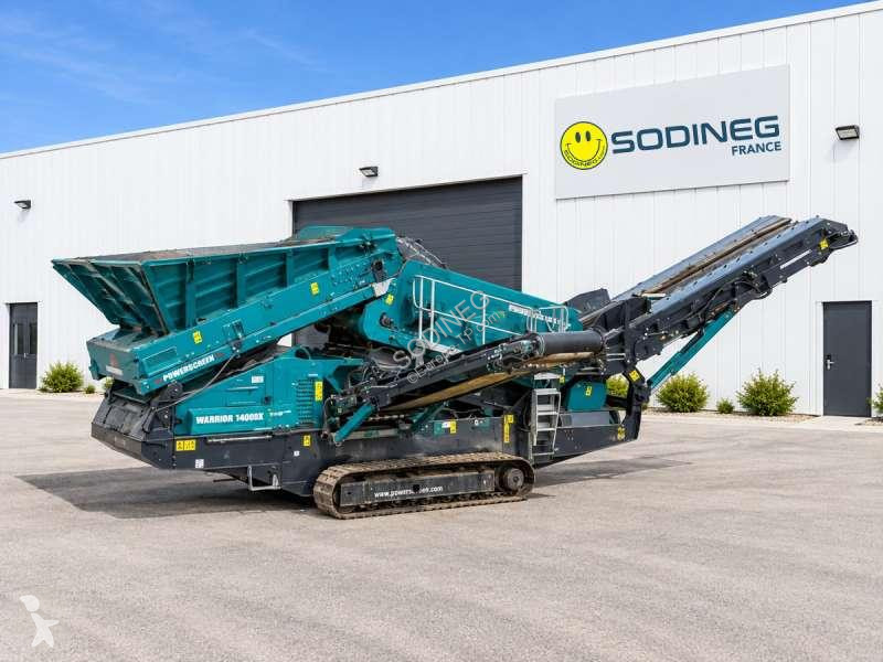 تفتيت، إعادة التدوير Powerscreen  1400X