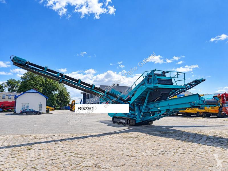 تفتيت، إعادة التدوير Powerscreen