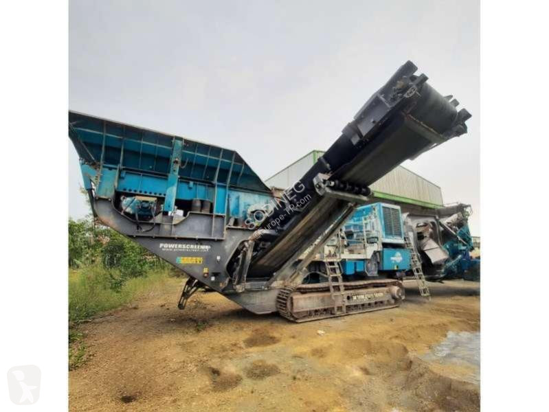 Krossning, återvinning Powerscreen 500SR