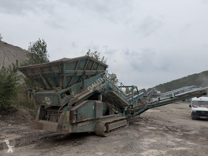 Krossning, återvinning Powerscreen