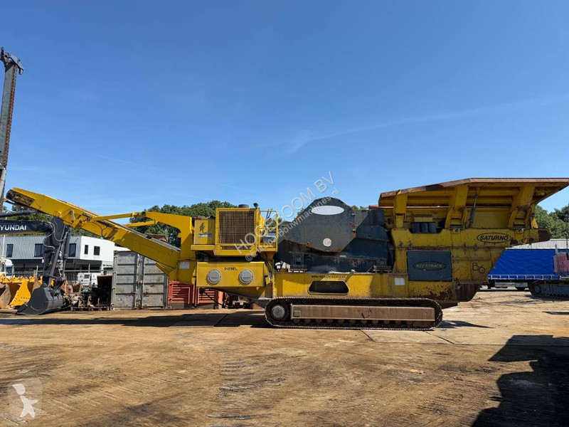 Krossning, återvinning Keestrack B6 saturno